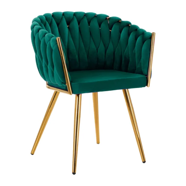Quinn velvet dining chair